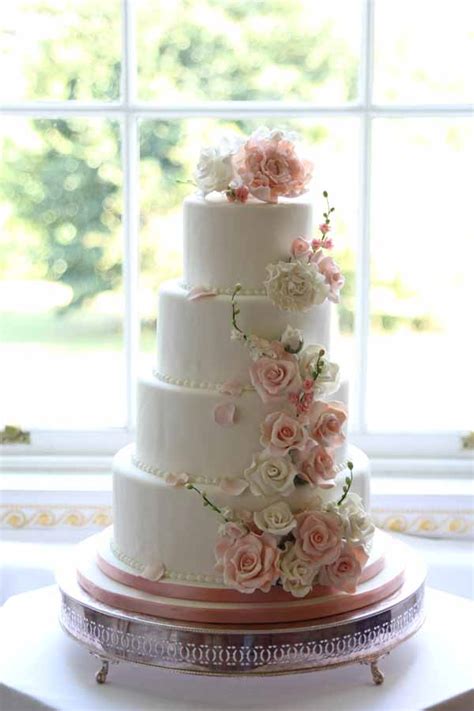 Floral Wedding Cake Decorations The Fairytale Pretty