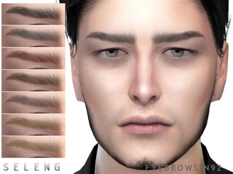 Eyebrows N92 By Seleng At Tsr Sims 4 Updates