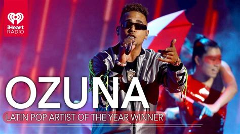 Ozuna Acceptance Speech Latin Popreggaeton Artist Of The Year 2020