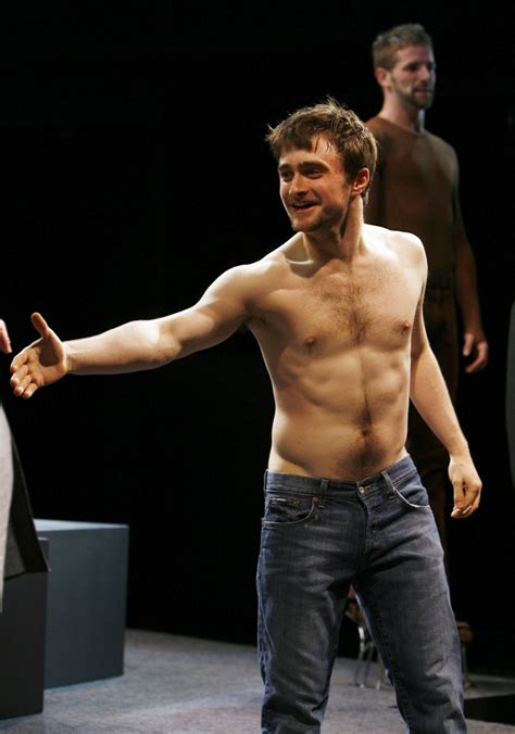 Daniel Radcliffe Sweaty And Shirtless Naked Male Celebrities