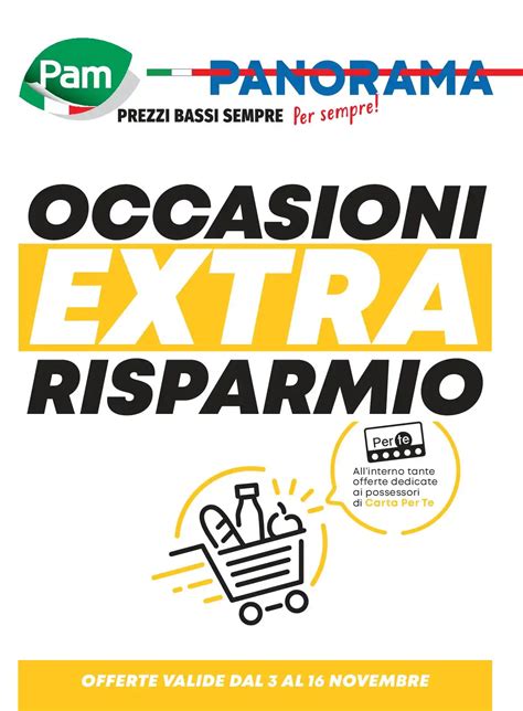 Offerte Pam Panorama Extra Risparmio Volantino Dal Al