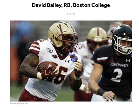 Introduced midway through the 2018. The Latest Boston College Eagles NCAA Football News ...