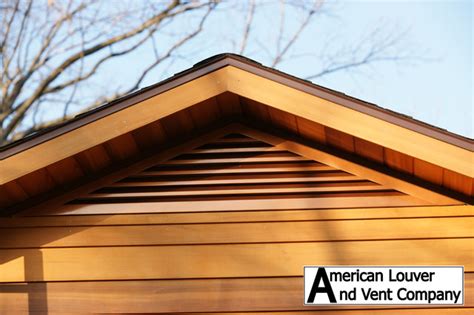 Kaycan gable vents have more net free ventilation area for optimal venting than industry standards. Gable Attic Vent Louvers - Traditional - Salt Lake City ...