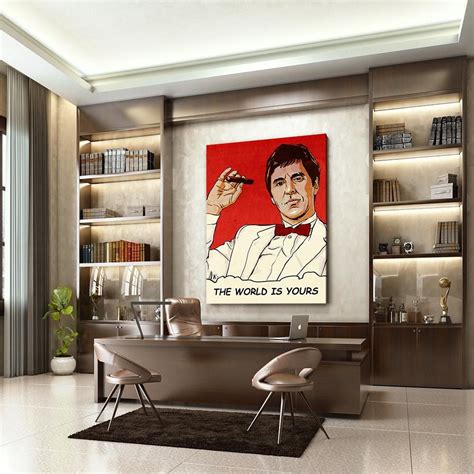The mansion is now on the market, and candace tayl. Tony's World | Wall canvas, Scarface, Abstract canvas wall art