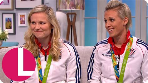 Hockey Gold Medallists Hollie Webb And Alex Danson On That Nail Biting