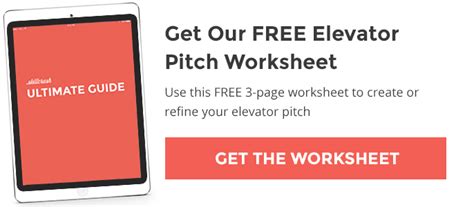 Use these elevator pitch examples to help you craft your 30 second, 90 second, and email elevator pitches to make an unforgettable first impression. Make an elevator pitch you're actually proud