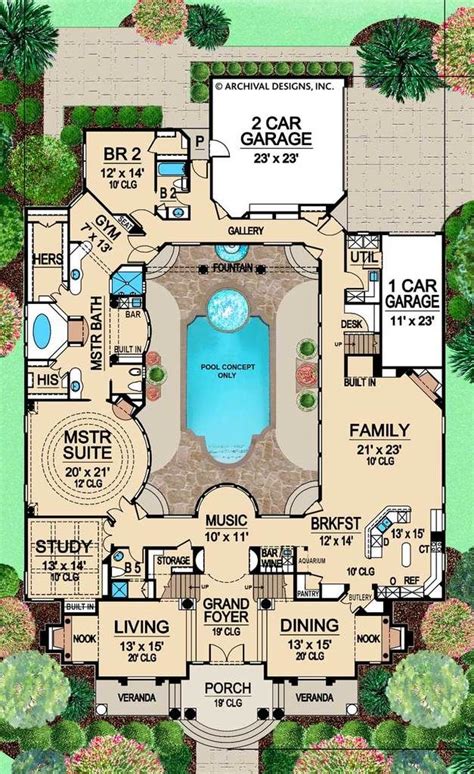 Lochinvar House Plan Mansion Floor Plan Luxury Floor Plans House