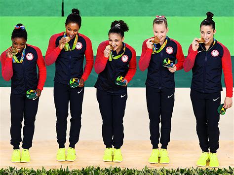Olympics 2016 Simone Biles And Gymnastics Team Reveal Final Five Meaning