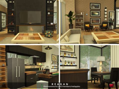 Reagan House No Cc By Melapples From Tsr • Sims 4 Downloads