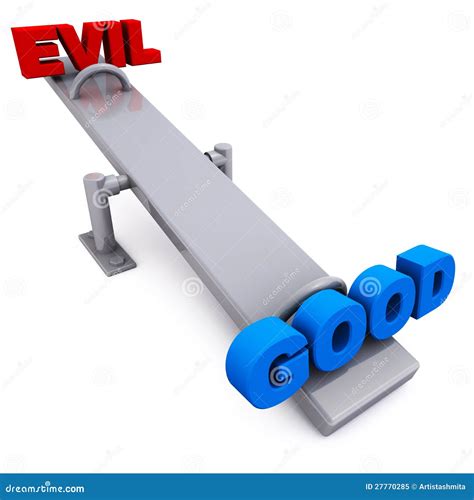 Good Versus Evil Royalty Free Stock Photo Image 27770285