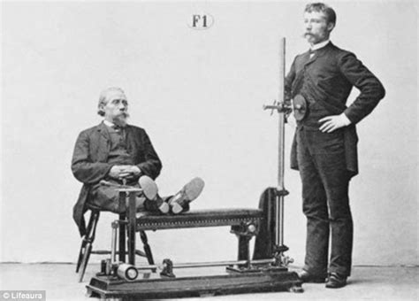 These Pictures Show A Series Of Exercise Machines From The 1800s