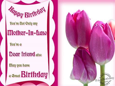 Birthdays are special and memorable. HAPPY BIRTHDAY MOM QUOTES FROM DAUGHTER IN LAW image ...