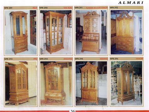 Katalog Mebel Lemari Furniture Mebel Jati Khas Jepara