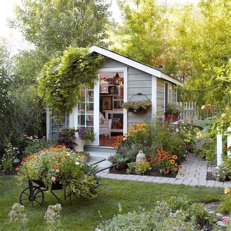 Awesome Garden Shed Planting Ideas