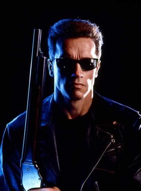 Arnold Schwarzenegger As The Terminator In The Terminator 3d캐디