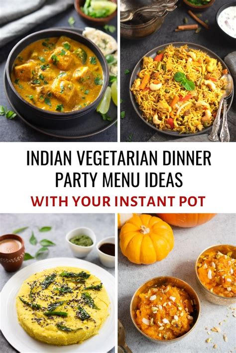 A simple vegan everyday curry recipe with rajma or kidney beans and mixed veggies that are cooked with indian spices. Indian Vegetarian Dinner Party Menu Ideas (with your ...