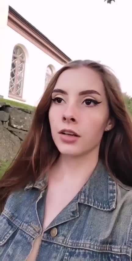 Probably Going To Hell For Flashing My Tits Outside Of Church Oh Well 😇 Video On Porn Imgur