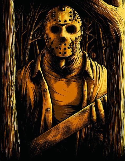 Welcome To Camp Crystal Lake Horror Movie Icons Horror Movie Art