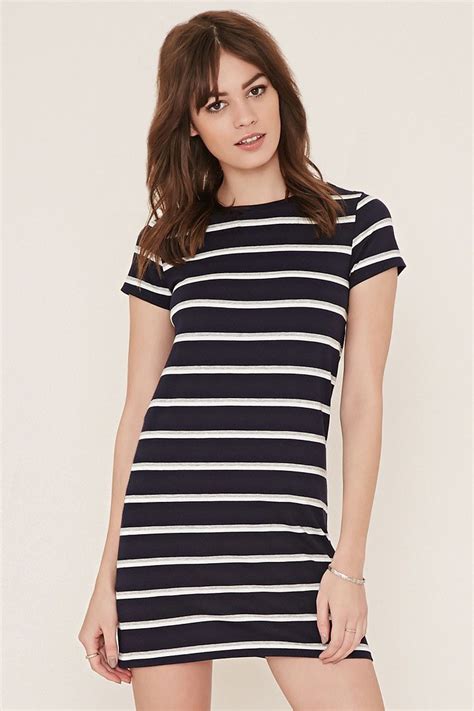 Striped T Shirt Dress Striped Tee Shirt Dress T Shirt Dress