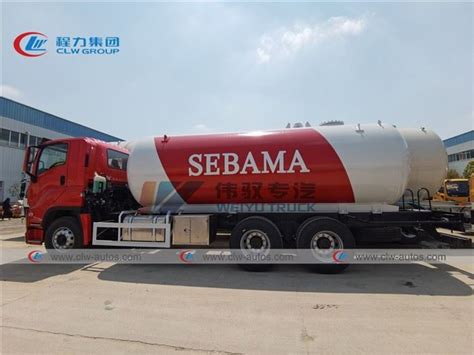 China Isuzu Giga 6x4 350hp 10mt 20000l Lpg Tanker Truck Manufacturers