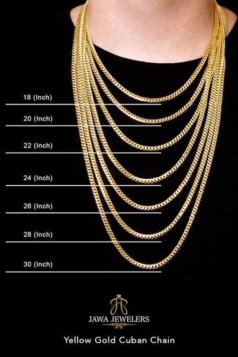 Chain Length Chart Mens