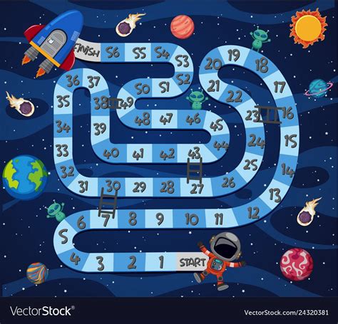 Out Of This World Free Printable Space Board Game For Kids Artofit