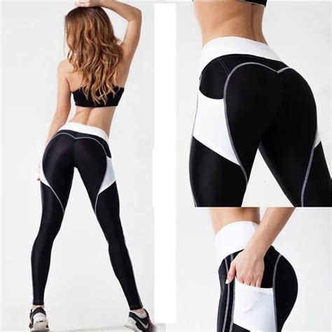 women training fitness gym leggings splice elastic slim sport pants breathable yoga pants