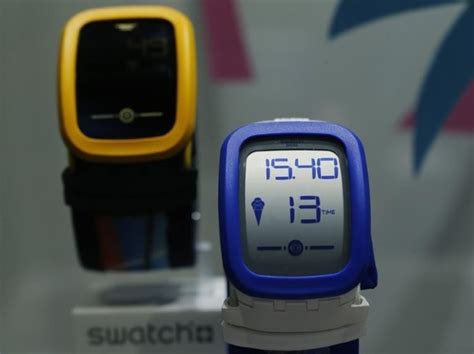 Swatch To Launch Touch Zero One Smartwatch In August Says Ceo