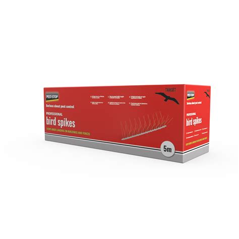 An electronic rodent repellent may seem like a great pest control option. Pest-Stop Professional Bird Spikes