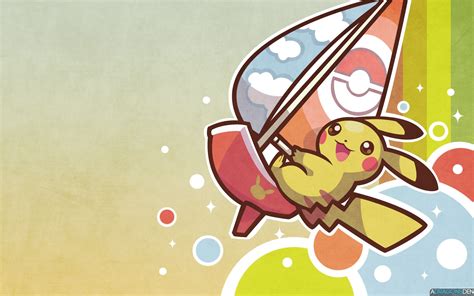 Download Pokemon Wallpaper Summer Fun 1920x1200 Minitokyo