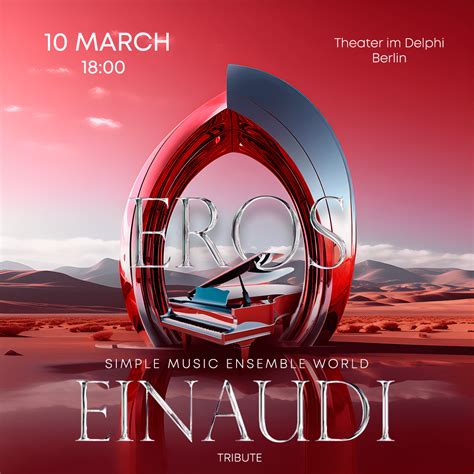 Ludovico Einaudi Eros Live Music In Berlin