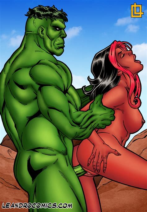 Rule 34 2d Betty Ross Female Hulk Hulk Series Leandro Comics Malefemale Marvel Pubic Hair