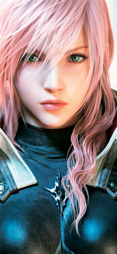 Lightning Returns Final Fantasy Xiii Beautiful Pink Hair Girl Iphone 11 Xr Background Hd