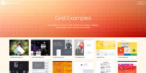 Css Grid Examples Real Sites Using Css Grid Layout