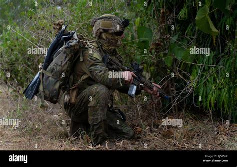 An Australian Operator With 2nd Commando Regiment Special Operations