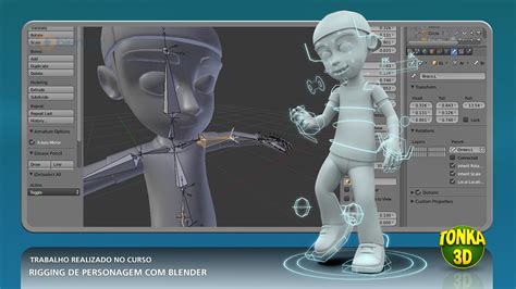 Curso Blender Rigging De Personagem 3d Blender 3d Curso Online