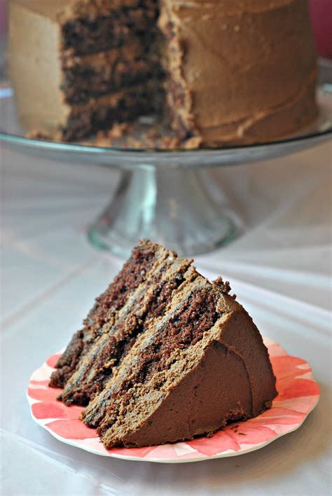 The Organic Kitchen Naked Chocolate Cake With Buttercream Frosting My