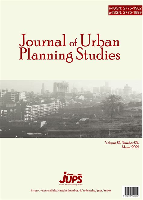 Arsip Journal Of Urban Planning Studies