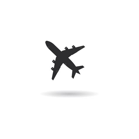 Premium Vector Airplane Icon Vector Illustration Design Logo Template