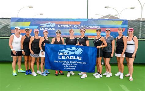 Tampa Women S Tennis Team Crowned National Champions At Usta League Adult 40 And Over 4 5