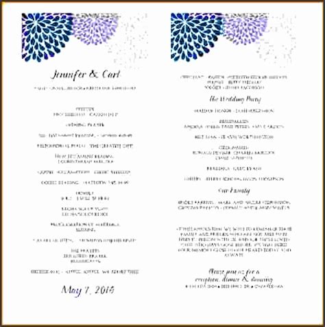 ms word event program template sampletemplatess