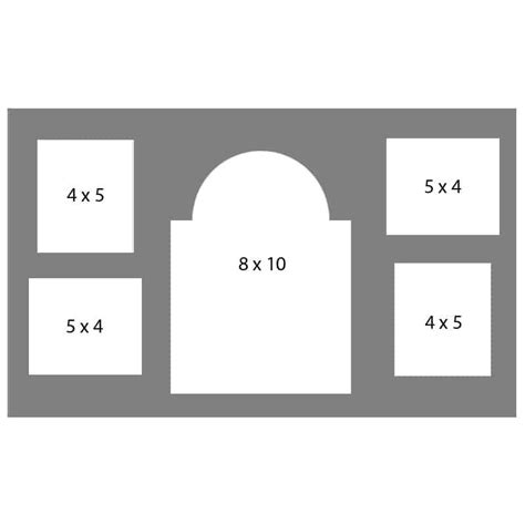 48 Exmo 1 8 X 10 W 2 4 X 5 And 2 5 X 4 Openings Mat Section 1 Excel
