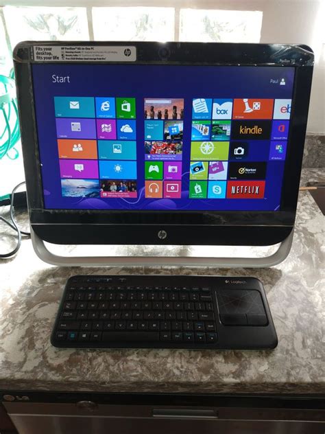 Hp 20 All In One Desktop Computer Touchscreen Hardly Used For