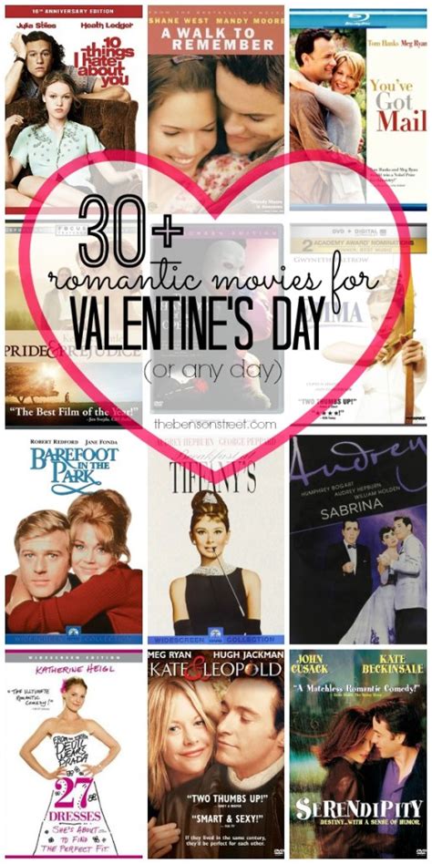 30 romantic movies chick flicks for valentine s day the benson street
