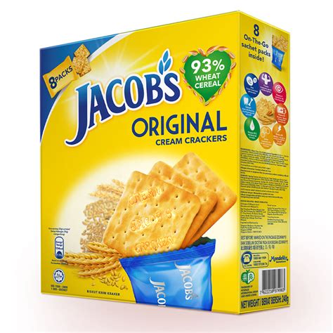 Jacob S Jacob S Multi Pack Original Cream Crackers 8 Packs 240g 4074971