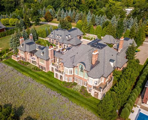 Photo Gallery 105 Million Bloomfield Hills Mansion Hits The Market
