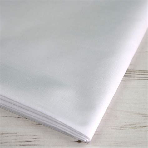 Discover Direct Plain Extra Wide White 100 Cotton Craft Sheeting