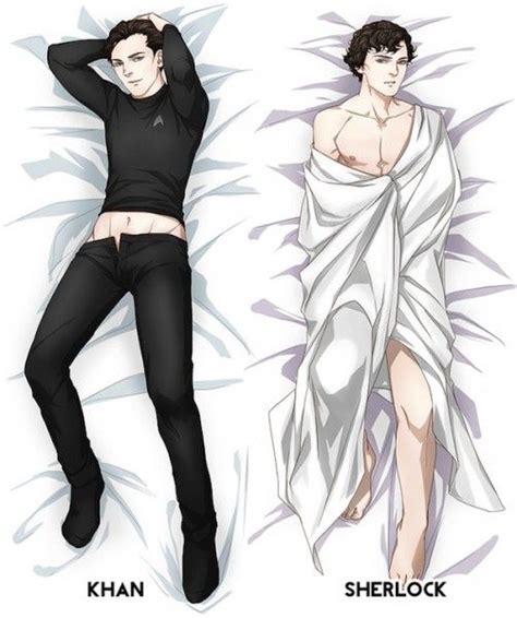 kahn and sherlock body pillow case yeah buddy sherlock cartoon sherlock fandom sherlock