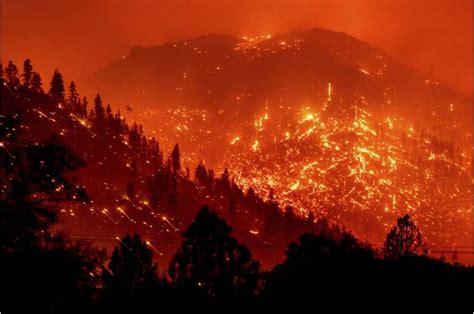 Devastating Wildfires Advancing Through Northern California