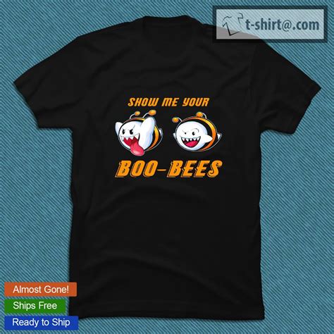 Show Me Your Boo Bees Couples Halloween T Shirt